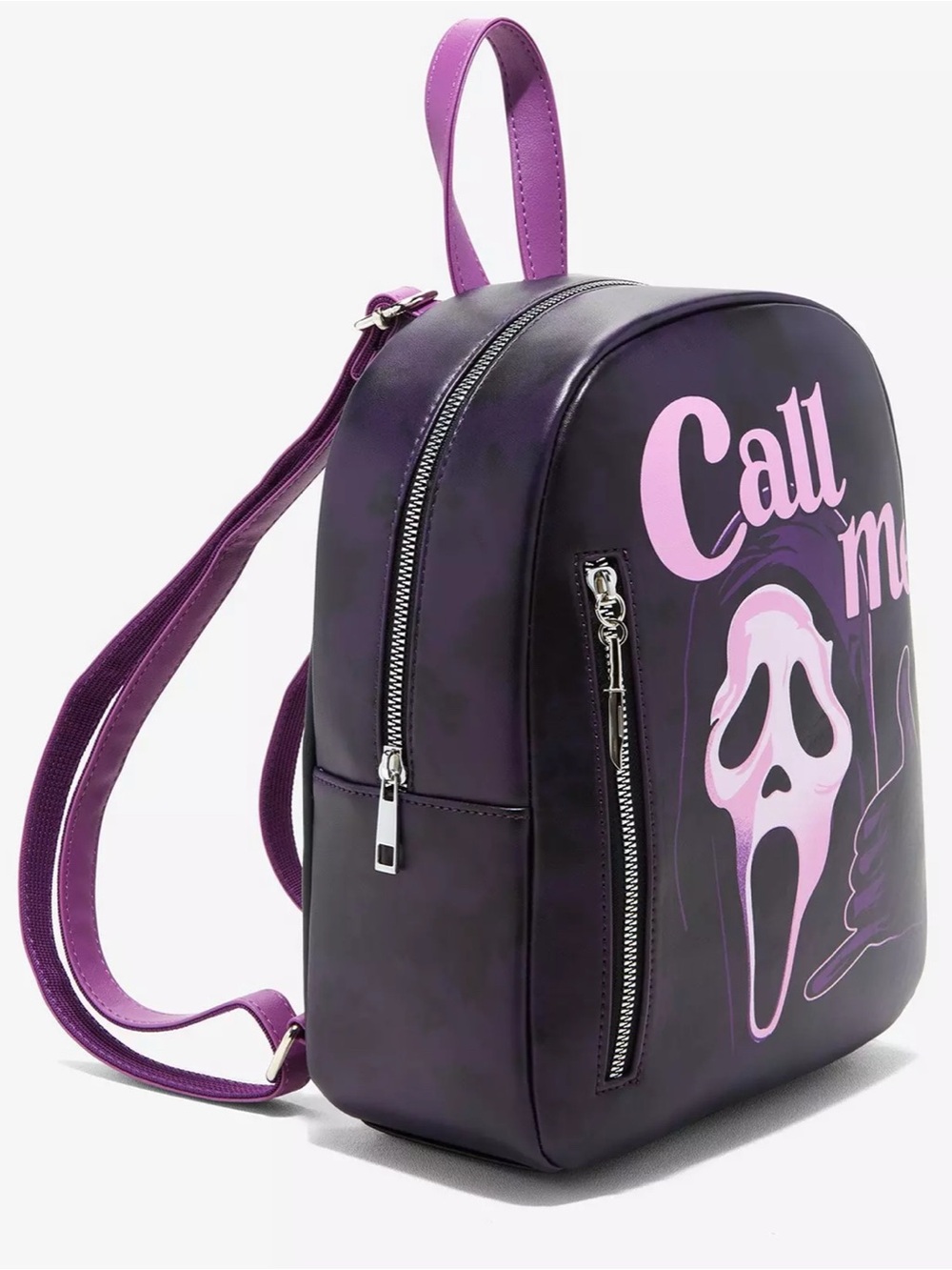 Ghost Face Call Me Mini Backpack - Picture 2 of 10